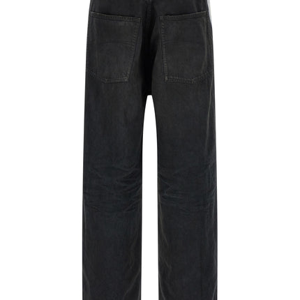 Balenciaga Black Cotton Flared Jeans