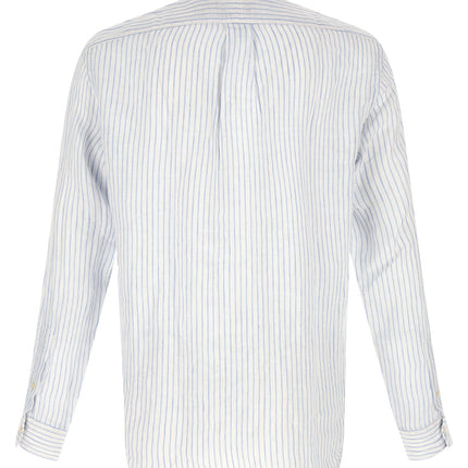 Polo Ralph Lauren Blue Linen Blouse