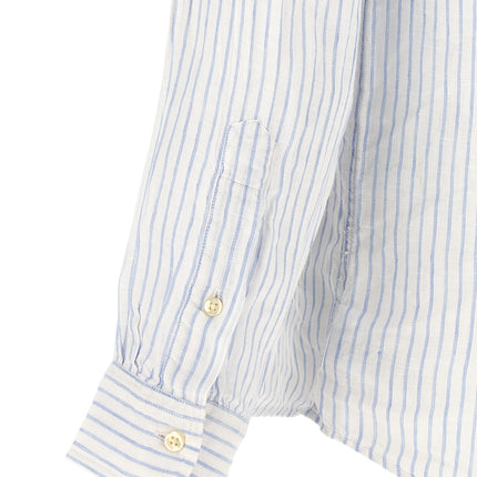 Polo Ralph Lauren Blue Linen Blouse