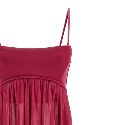 Zimmermann Fuchsia Viscose Long Dress