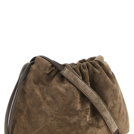 Brunello Cucinelli Brown Calfskin Clutch Bag