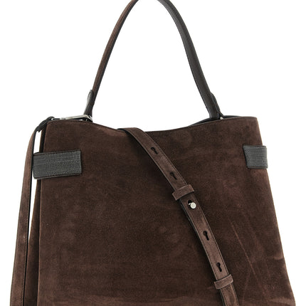 Brunello Cucinelli Brown Calfskin Handbag