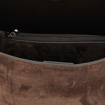 Brunello Cucinelli Brown Calfskin Handbag
