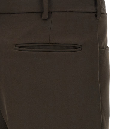 SECOND/LAYER Brown Polyester Casual Pants