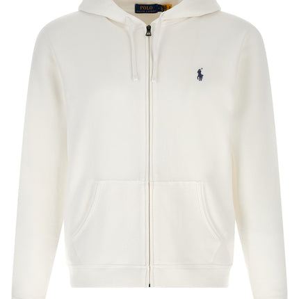 Polo Ralph Lauren White Cotton Sweatshirt