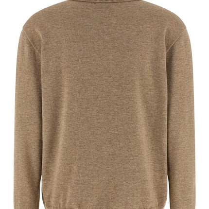 Brunello Cucinelli Beige Cashmere Cardigan