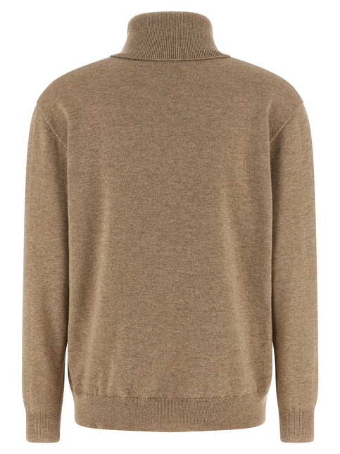 Brunello Cucinelli Beige Cashmere Cardigan Brunello Cucinelli