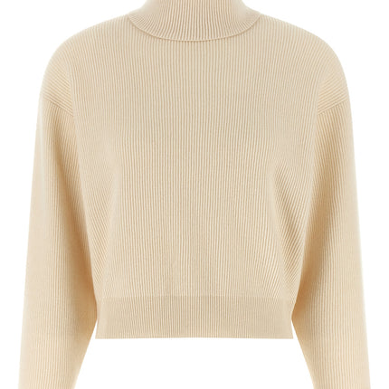 Brunello Cucinelli White Virgin Wool Cardigan