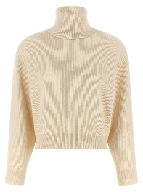Brunello Cucinelli White Virgin Wool Cardigan Brunello Cucinelli
