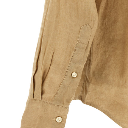 Polo Ralph Lauren Beige Linen Blouse