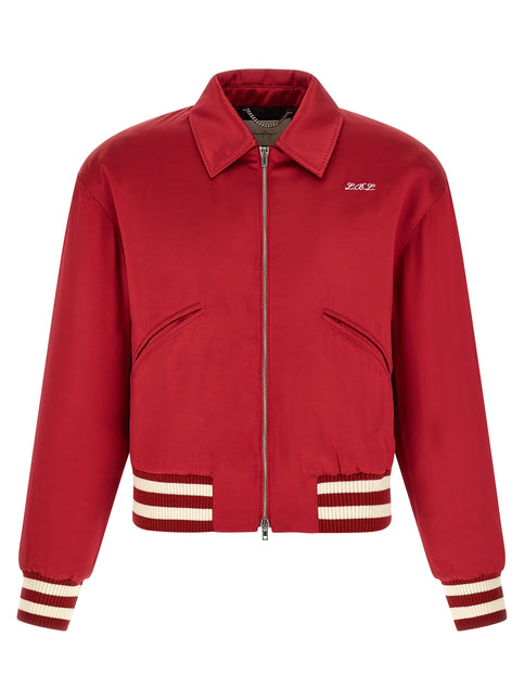 SECOND/LAYER Multicolor Viscose Bomber SECOND/LAYER
