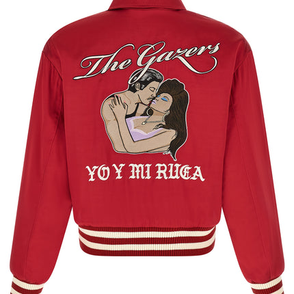 SECOND/LAYER Multicolor Viscose Bomber