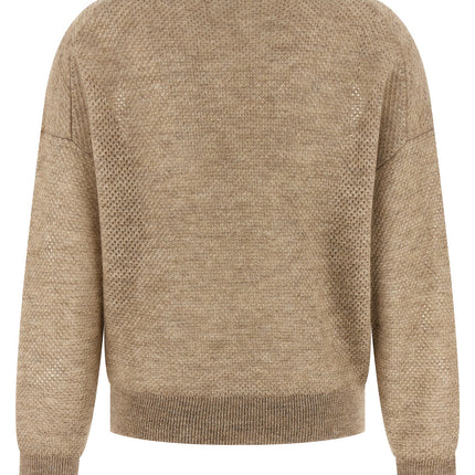 Brunello Cucinelli Beige Wool Cardigan