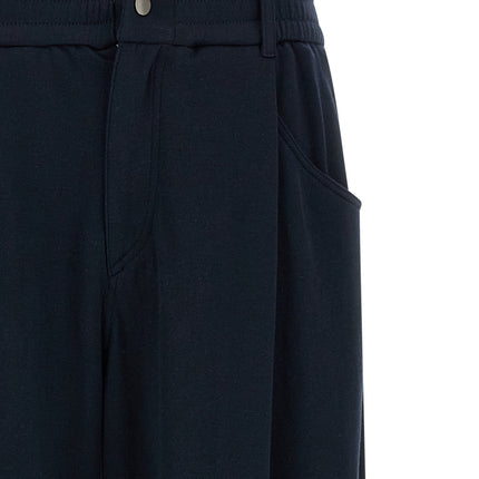 Brunello Cucinelli Blue Cotton Casual Pants