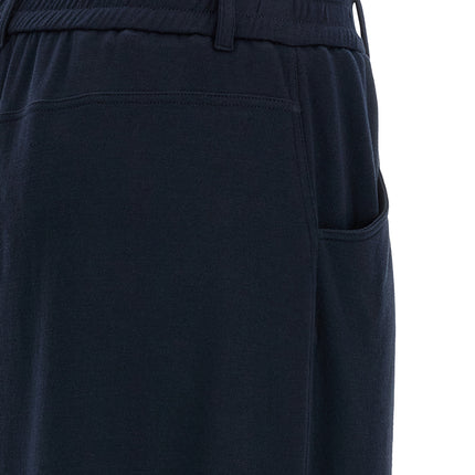 Brunello Cucinelli Blue Cotton Casual Pants