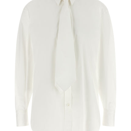 Brunello Cucinelli White Cotton Blouse