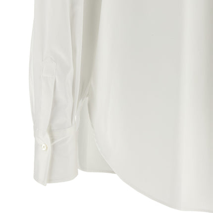 Brunello Cucinelli White Cotton Blouse