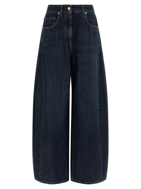 Brunello Cucinelli Blue Cotton Jeans Denim Brunello Cucinelli