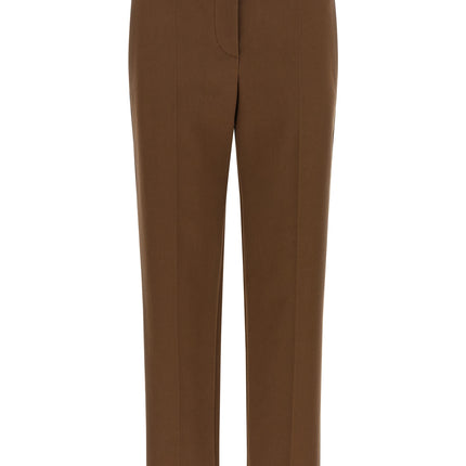 Brunello Cucinelli Brown Cotton Cropped Pants