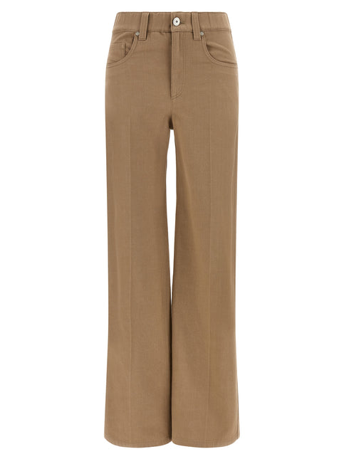 Brunello Cucinelli Beige Cotton Jeans Denim Brunello Cucinelli