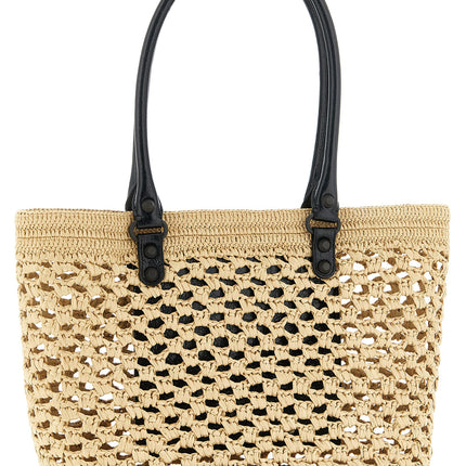 Balenciaga Beige Viscose Shoulder Bag