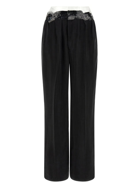 Maison Margiela Black Copper Casual Pants Maison Margiela