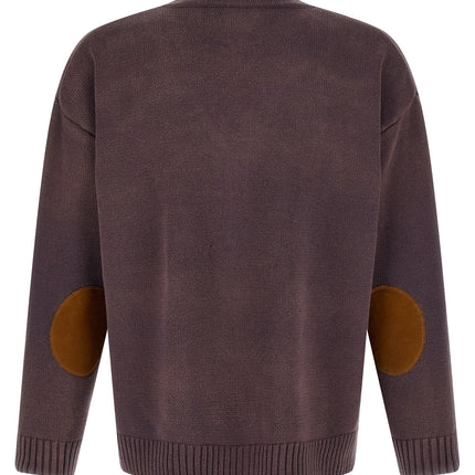 FOUND Brown Cotton Cardigan