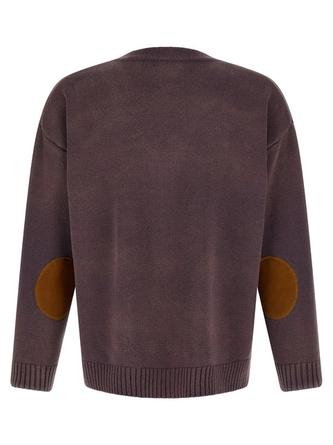FOUND Brown Cotton Cardigan