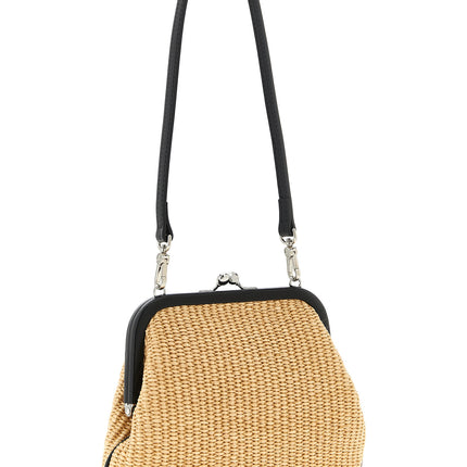 Vivienne Westwood Beige Cotton Clutch Bag
