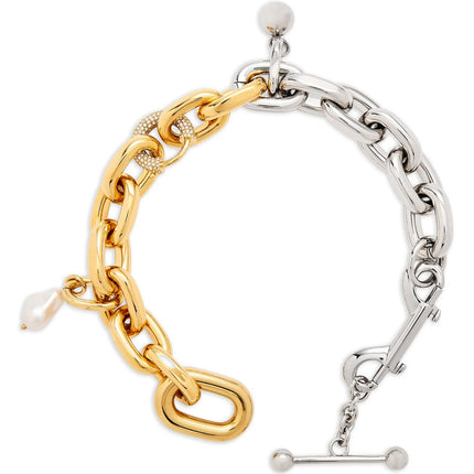 Paco Rabanne Multicolor Brass Necklace