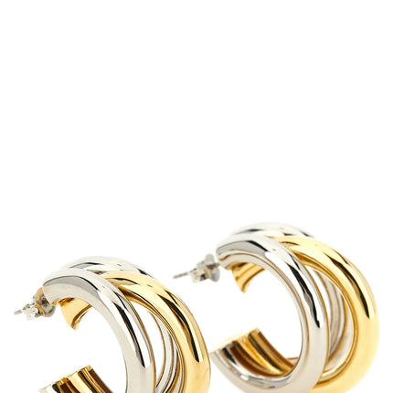 Paco Rabanne Multicolor Brass Earrings