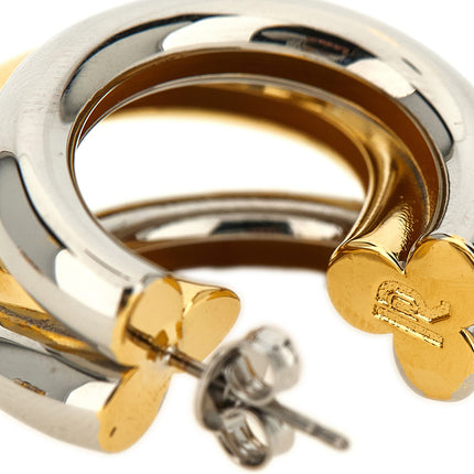 Paco Rabanne Multicolor Brass Earrings