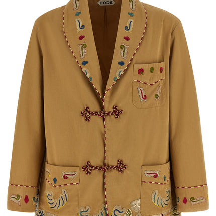 BODE Beige Cotton Blazer