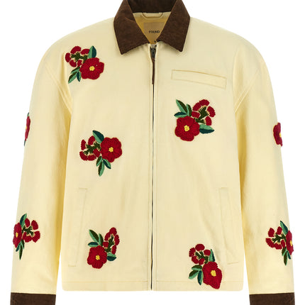 FOUND Multicolor Cotton Denim Jacket