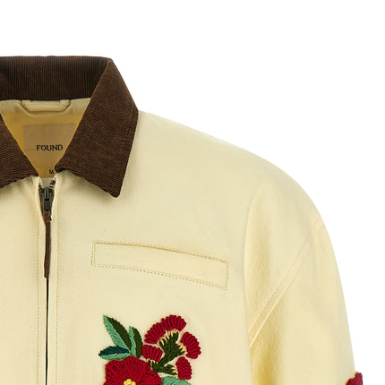 FOUND Multicolor Cotton Denim Jacket