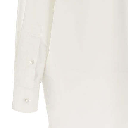 MM6 Maison Margiela White Cotton Blouse