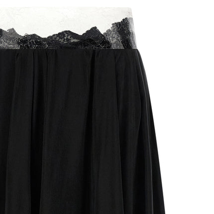 Maison Margiela Black Copper Mini Skirt