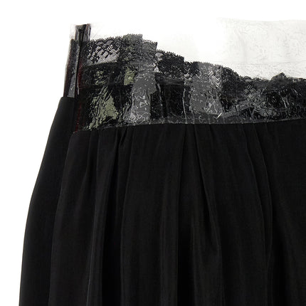 Maison Margiela Black Copper Mini Skirt