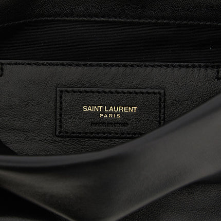 Saint Laurent Black Lamb Leather Shoulder Bag Saint Laurent