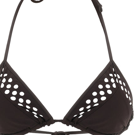 The Attico Brown Polyamide Bikini