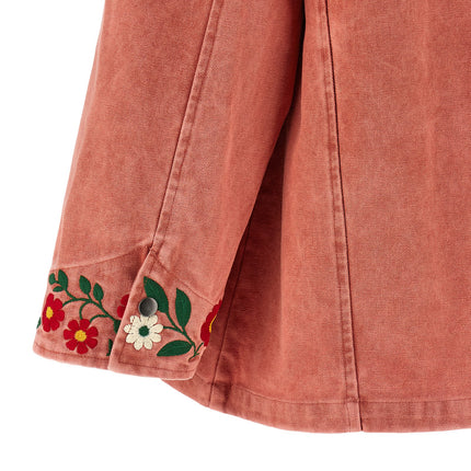 FOUND Multicolor Cotton Full-Length Jacket