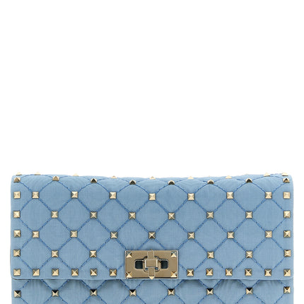 Valentino Garavani Blue Viscose Crossbody Bag