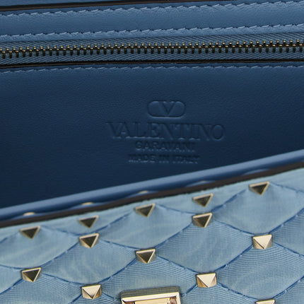 Valentino Garavani Blue Viscose Crossbody Bag