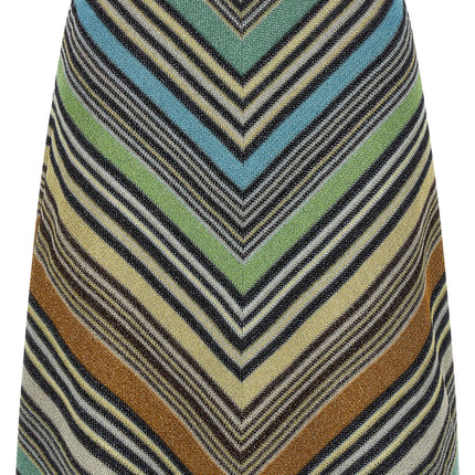 Missoni Multicolor Viscose Long Skirt