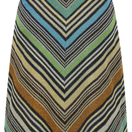 Missoni Multicolor Viscose Long Skirt