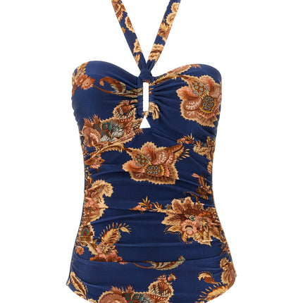 Zimmermann Multicolor Polyamide One-Piece Swimsuit
