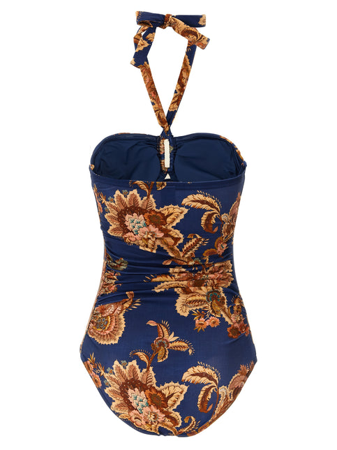 Zimmermann Multicolor Polyamide One-Piece Swimsuit Zimmermann