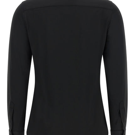 XACUS Black Polyamide Blouse