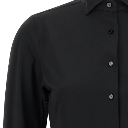 XACUS Black Polyamide Blouse
