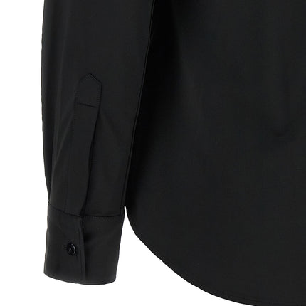 XACUS Black Polyamide Blouse